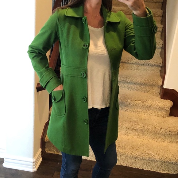 Tulle Wool Pea Coat (fits like small) - Picture 8 of 8